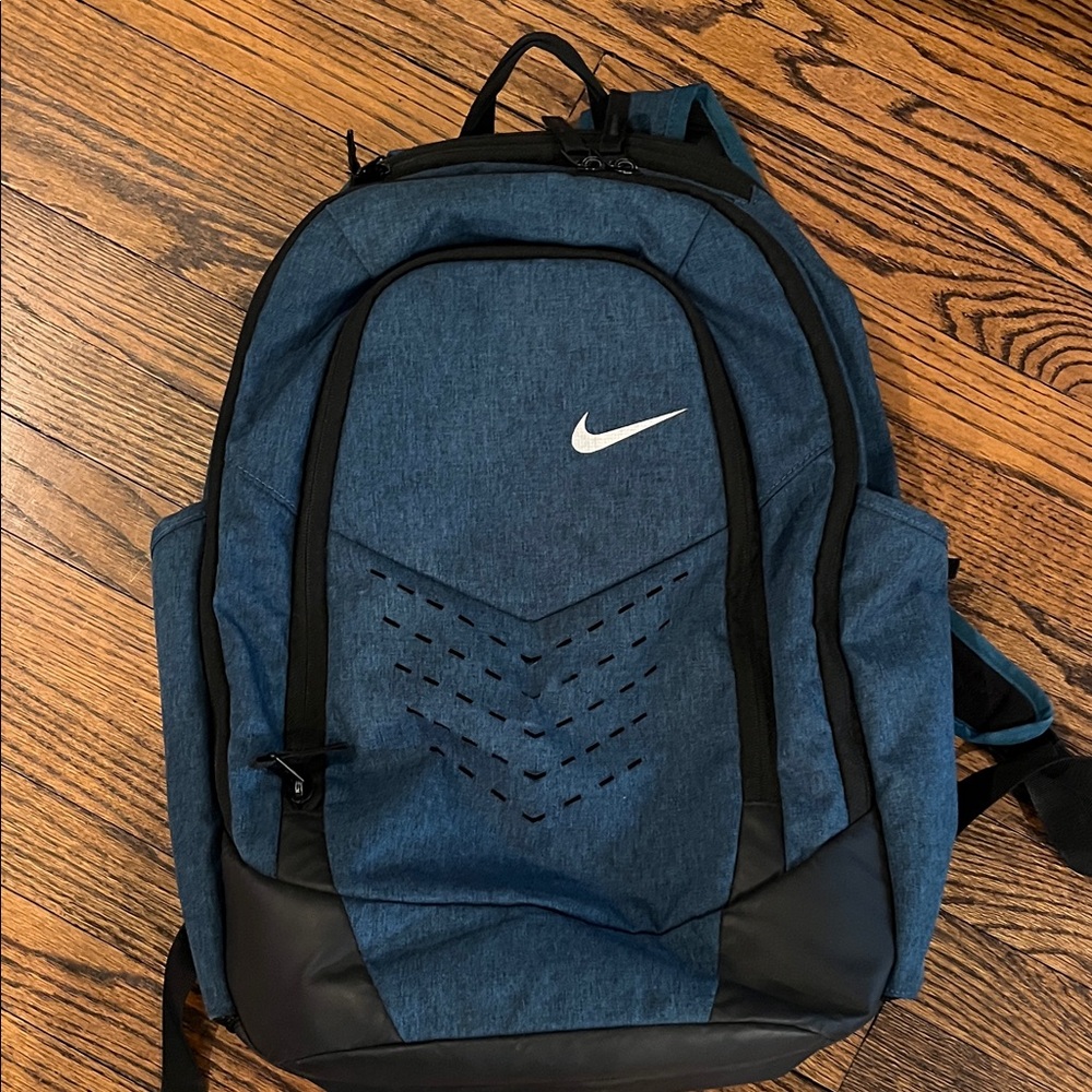 Nike Men's Backpack in Blue and Black